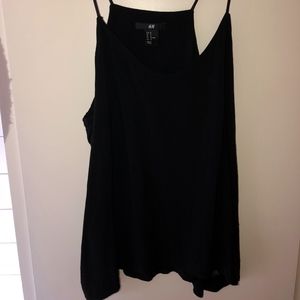 Black tank top